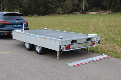 TANATECH sklápěcí přívěs Přívěs Eduard 3-stranný sklápěč 3520 3500kg Kombi hydraulika