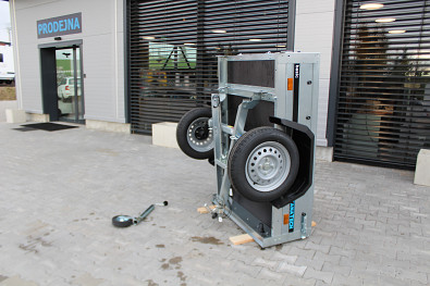 TANATECH Přívěsný vozík Přívěs MARTZ Basic 150 750kg sklopný