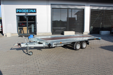 TANATECH Přívěs na přepravu aut GT KIPPBAR 400 S 2700kg sklopný