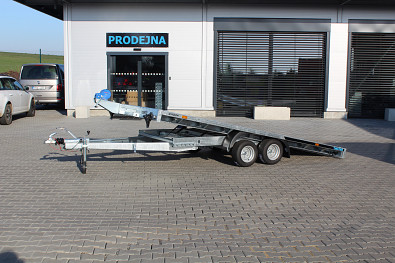 TANATECH Přívěs na přepravu aut GT KIPPBAR 400 S 2700kg sklopný
