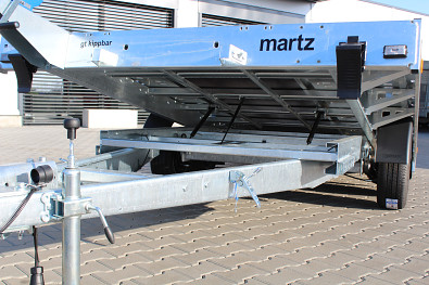 TANATECH Přívěs na přepravu aut GT KIPPBAR 400 S 2700kg sklopný