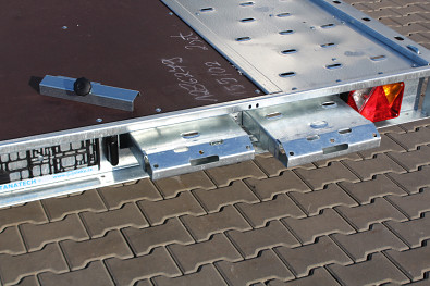 TANATECH Přívěs na přepravu aut GT KIPPBAR 400 S 2700kg sklopný