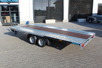 TANATECH Přívěs na přepravu aut GT KIPPBAR 400 S 2700kg sklopný