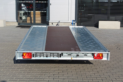 TANATECH Přívěs na přepravu aut GT KIPPBAR 400 S 2700kg sklopný