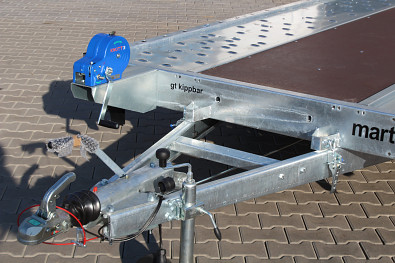 TANATECH Přívěs na přepravu aut GT KIPPBAR 400 S 2700kg sklopný