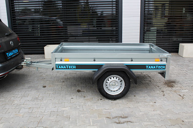 TANATECH Přívěs Vesta UNO 750kg, valník, nebrzděný přívěs