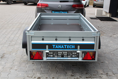 TANATECH Přívěs Vesta UNO 750kg, valník, nebrzděný přívěs