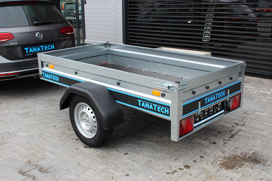 TANATECH Přívěs Vesta UNO 750kg, valník, nebrzděný přívěs
