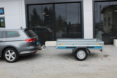 TANATECH Přívěs Vesta UNO 750kg, valník, nebrzděný přívěs