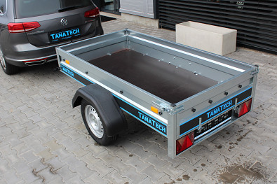 TANATECH Přívěs Vesta UNO 750kg, valník, nebrzděný přívěs