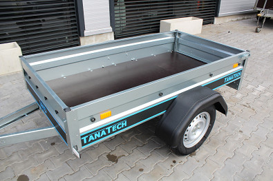 TANATECH Přívěs Vesta UNO 750kg, valník, nebrzděný přívěs