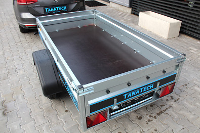 TANATECH Přívěs Vesta UNO 750kg, valník, nebrzděný přívěs