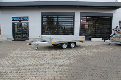 TANATECH Přívěs Saris PL 306 17 2700kg alu bočnice