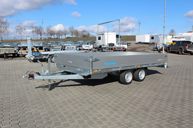 TANATECH Přívěs Saris PL 406 204 2700kg valník, alu bočnice