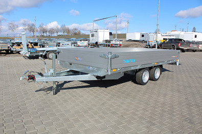 TANATECH Přívěs Saris PL 406 204 2700kg valník, alu bočnice