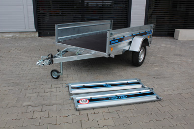 TANATECH Přívěs Lider P233 233x132x39cm 750kg sklopný