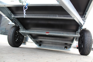 TANATECH Přívěs Lider P233 233x132x39cm 750kg sklopný