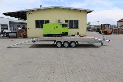 Přívěs na auta Martz GT Plato 600/3 3500kg 3-nápravový 13"kola"