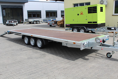 Přívěs na auta Martz GT Plato 600/3 3500kg 3-nápravový 13"kola"