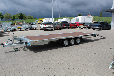 Přívěs na auta Martz GT Plato 600/3 3500kg 3-nápravový 13"kola"