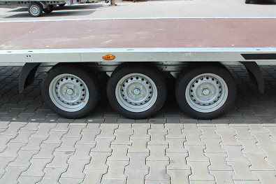 Přívěs na auta Martz GT Plato 600/3 3500kg 3-nápravový 13"kola"