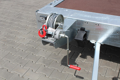 Přívěs na auta Martz GT Plato 600/3 3500kg 3-nápravový 13"kola"