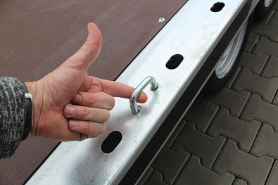 Přívěs na auta Martz GT Plato 600/3 3500kg 3-nápravový 13"kola"