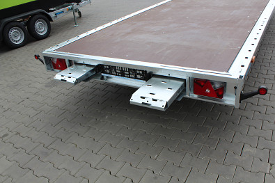 Přívěs na auta Martz GT Plato 600/3 3500kg 3-nápravový 13"kola"