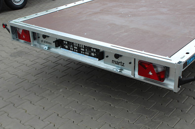 Přívěs na auta Martz GT Plato 600/3 3500kg 3-nápravový 13"kola"