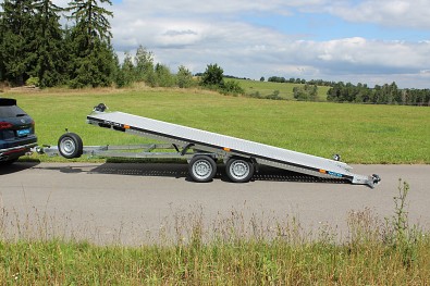 TANATECH Přívěs Balhanger OptiLift 3550 3500kg autopřepravník