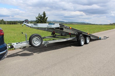 TANATECH Přívěs Balhanger OptiLift 3550 3500kg autopřepravník