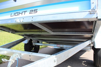 TANATECH Přívěs Vesta Light 25 250x135 750kg sklopný