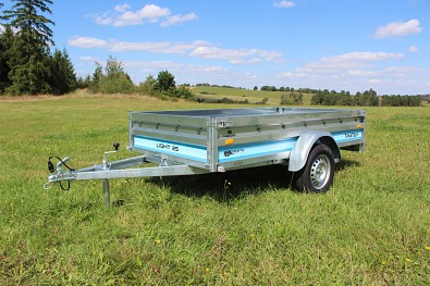 TANATECH Přívěs Vesta Light 25 250x135 750kg sklopný