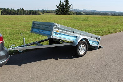 TANATECH Přívěs Vesta Light 23 233x131 750kg sklopný