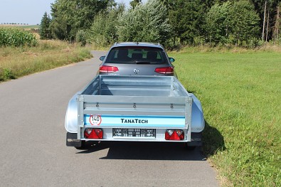 TANATECH Přívěs Vesta Light 23/2 233x131 750kg 2 nápravy