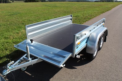 TANATECH Přívěs Vesta Light 23/2 233x131 750kg 2 nápravy