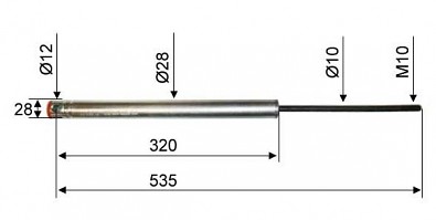 Tlumič do nájezdové brzdy Knott KF17 a KF20A  87001109