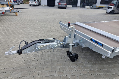 TANATECH - Přívěs Lider plato 4,06x2,15 3500kg stav. oje, nájezdy