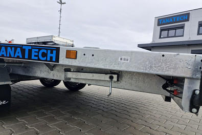TANATECH - Přívěs Lider plato 4,06x2,15 3500kg stav. oje, nájezdy