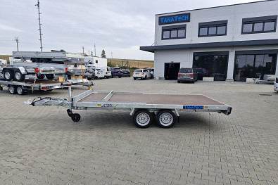 TANATECH - Přívěs Lider plato 4,06x2,15 3500kg stav. oje, nájezdy