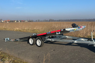 TANATECH Přívěs Lorries PLI35-5021 3500kg sklopný autopřepravník