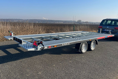 TANATECH Přívěs Lorries PLI35-5021 3500kg sklopný autopřepravník