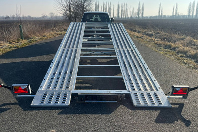 TANATECH Přívěs Lorries PLI35-5021 3500kg sklopný autopřepravník