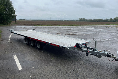 TANATECH Přívěs Lorries PLI35-6021 3500kg hydr. sklopný na přepravu aut