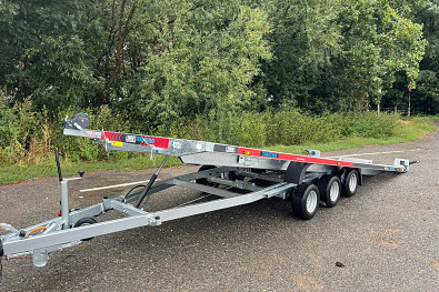 TANATECH Přívěs Lorries PLI35-6021 3500kg hydr. sklopný na přepravu aut