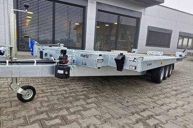 TANATECH Přívěs MARTZ GT 480 KIPPBAR S 3500kg sklopný autopřepravník