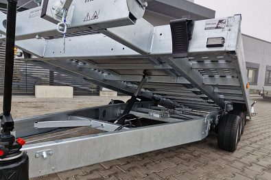 TANATECH Přívěs MARTZ GT 480 KIPPBAR S 3500kg sklopný autopřepravník