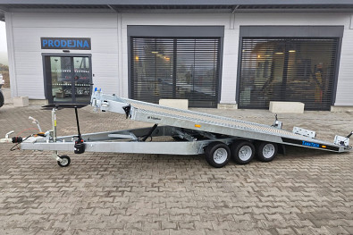 TANATECH Přívěs MARTZ GT 480 KIPPBAR S 3500kg sklopný autopřepravník