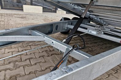 TANATECH Přívěs MARTZ GT 480 KIPPBAR S 3500kg sklopný autopřepravník