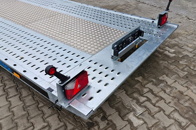 TANATECH Přívěs MARTZ GT 480 KIPPBAR S 3500kg sklopný autopřepravník